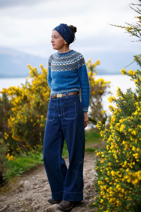 Kate Davies is a writer, researcher and knitter based in Scotland. At the age of 36, her life changed forever when she suffered a stroke. Win a selection of prizes from Kate Davies Designs. Kate Davies Designs, Kate Davies, Jumper And Jeans, Kate Davis, Simply Knitting, Fall Knitting, Cardigan Design, Light Knit, Fair Isle Knitting