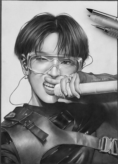 #ateezfanart #hongjoongfanart #hongjoongsketch #hongjoong #ateez #hongjoongart #pencilsketch #ateezart #ateezhongjoong #fanart #kpopfanart Ateez Sketch Pencil, Ateez Drawings Easy, Ateez Drawings Pencil, Hongjoong Drawing, Ateez Sketch, Hongjoong Fanart, Ateez Drawings, Practice Sketching, Ateez Fanart