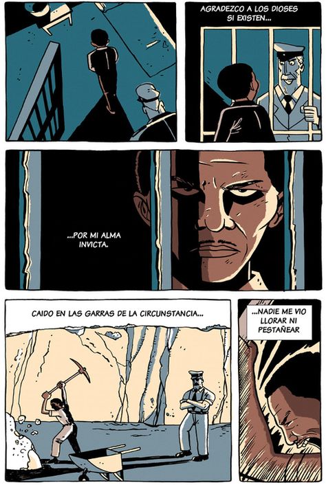 Invictus | Peor para el Sol Zen Pencils, William Ernest Henley, Nelson Mandela, Zen, Movie Posters, Red, Fictional Characters, Art, Film Posters