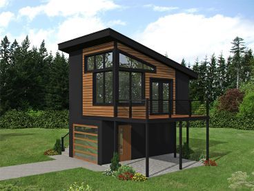 Modern Carriage House, Contemporary Garage, Carriage House Plans, Pool House Plans, Tiny House Loft, Modern Garage, Casa Container, Modern Tiny House, Contemporary Style Homes