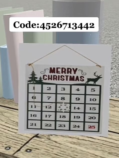 Tv Decals Bloxburg Christmas, Bloxburg Decal Christmas Family Photo Codes, Christmas Decor Ideas Bloxburg, Bloxburg Christmas Bathroom, Christmas Decal Codes, Christmas Decals Bloxburg, Bloxburg Christmas Decals, Bloxburg Christmas House