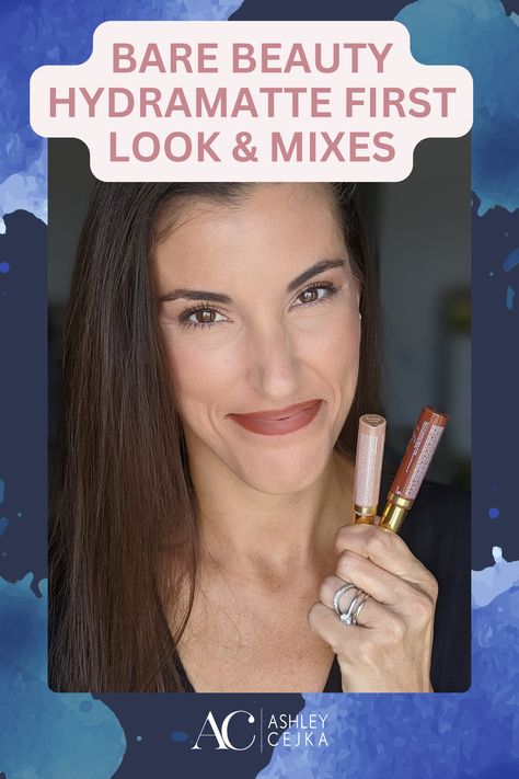 Discover the stunning lip color of Bare Beauty HydraMatte LipSense! This long-lasting, matte lipstick is your one-step solution for a flawless pout. See how I use it to perfectly highlight the center of my lips by pairing it with shades like Velvet, Bella, Chocolate Bar, and Burgundy Plum for a customized look. To see my first thoughts and how to use it visit ashleycejka.com Hydramatte Lipsense, Lip Shade, Lips Shades, Bare Beauty, Lip Color, Lip Moisturizer, Matte Lipstick, Chocolate Bar, Lip Colors