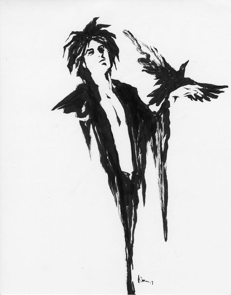 Sandman Tattoo, Morpheus Sandman, Sandman Comic, Sandman Neil Gaiman, Dark Tattoo, Dream Tattoos, Comic Panels, Ink Illustrations, Art Reference Photos