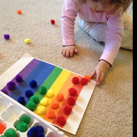 Colors Activity, Preschool Colors, Montessori Ideas, Colors Matching, Teaching Colors, Learn Colors, Color Sorting, Montessori Toddler, Preschool Fun