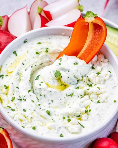 Dip For Bell Peppers, Green Pepper Dip, Red Pepper Dip Cream Cheese, Dips To Eat With Bell Peppers, Roasted Red Pepper Carrot And Feta Dip, Bell Pepper Dip, Whipped Feta And Roasted Red Pepper Dip, Roasted Red Pepper Feta Dip, Red Pepper Feta Dip