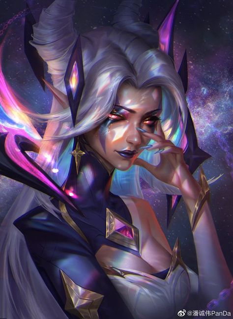 Star Nemesis Morgana, Morgana Fanart, Star Nemesis, Camille League Of Legends, Morgana League Of Legends, League Of Legends Art, Zed League Of Legends, Lol Champions, The Fallen Angel