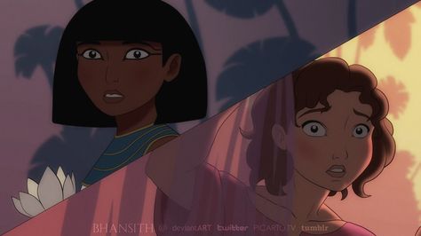 Prince Of Egypt Fanart, Egypt Fanart, Sisters Of Fate, Joseph King Of Dreams, Prince Of Egypt, Dreamworks Animation, Clip Studio Paint, Baby Brother, Egyptian Art