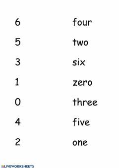 Number Name Matching Language: English Grade/level: Kindergarten School subject: Math Main content: Numbers Other contents: Number names 1 To 20 Number Names Worksheet, Number Names Worksheet 1-10, Write Numbers 1-10 Worksheets, Number Words Worksheets 1-20, Numerals And Number Words Worksheet, Numbers In Word Form, Sponsorship Letter, Number Words Worksheets, Calendar Word