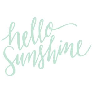 hello sunshine Sunshine Lettering, Parking Spot Painting, Sunshine Design, Walk In The Light, Wooden Door Signs, Motivation Board, Silhouette Portrait, Sign Ideas, Vinyl Shirts