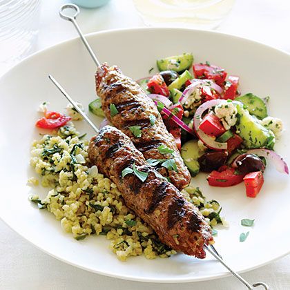 So Amazing Armenian Lula Kebabs Grilled Squash, Lamb Kebabs, Shish Kebab, Armenian Recipes, Doner Kebab, Kebab Recipes, Meat Dinners, Ras El Hanout, Kebabs