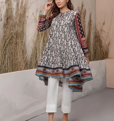 fashion worldwide shared a post on Instagram: "DM FOR PAID PROMOTION #Stylishdressdesighning #Trendydressdesigning #Fashionideas". Follow their account to see 2122 posts. Summer Pakistani Outfits, Pakistani Short Kurti Designs, Eid Suits, Frock Designs For Girl, Simple Kurta, Tandoori Masala, Girls Dresses Sewing, Latest Dress Design, Simple Kurta Designs