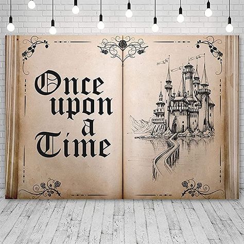 Book Backdrop, Wedding Photo Background, Halloween Fotos, Book Themed Party, Ancient Castle, Cake Table Decorations, Halloween Backdrop, Photos Booth, Book Background