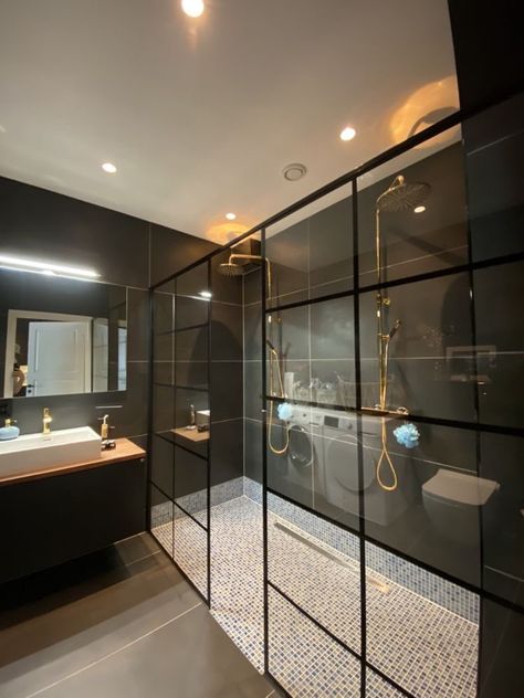 Double Shower Bathroom, Double Shower Ideas, Double Shower Ensuite, Double Ensuite, Luxurious Ensuite, Bathroom Shower Design, Bathroom Inspiration Modern, Bathroom Decor Luxury, Double Shower