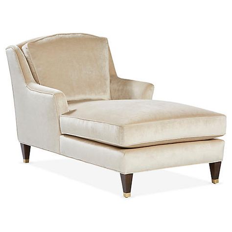 Beige Chaise Lounge, Beige Accent Chairs, Living Room Chaise, Leather Wingback, Living Room Furniture Arrangement, Beach Chair Umbrella, White Sofas, Linen Upholstery, Chair Pads