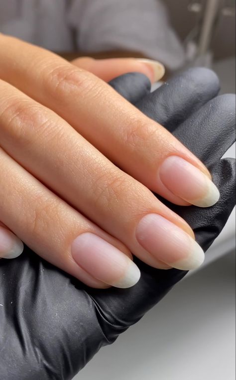 Gel Nails On Natural Nails, Nails On Natural Nails, Natural Summer Nails, Nails Minimal, Nail Shapes Squoval, Summer Nails 2024, Long Natural Nails, Simple Gel Nails, Minimal Nails