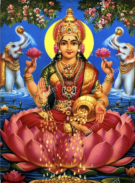 God Photos Hindu, Mahalakshmi Goddesses, Mahalakshmi Goddesses Hd Wallpaper, Laxmi Mata, Lakshmi Photos, Maha Lakshmi, Durga Picture, Devi Images Hd, Lawrence Welk