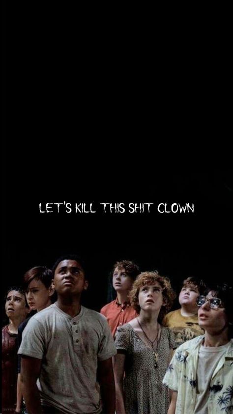 It 2017 Aesthetic, It Lockscreen, Screen Wallpaper Iphone, Iphone Lock Screen Wallpaper, The Losers Club, Es Pennywise, Wallpaper Lock Screen Wallpaper, Lock Screen Wallpaper Android, Loser Club