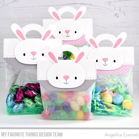 Fun Easter Treats, Easter Treat Bags, Treat Toppers, Bag Topper, Bag Toppers, Hand Crochet Baby Blanket, Easter Printables, Mft Stamps, Party Toys