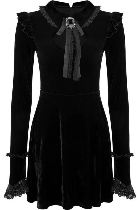 Gothic Party, Gothic Dresses, Grace Dress, Fall From Grace, Lace Skater Dress, Lace Dresses, Gothic Outfits, Mode Inspo, Goth Outfits