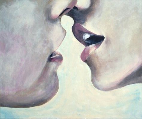 grafika kiss, love, and couple Kiss Painting, Hot Picks, Wattpad Romance, Wow Art, Couple Drawings, Larry Stylinson, Two People, Artsy Fartsy, Kiss Me