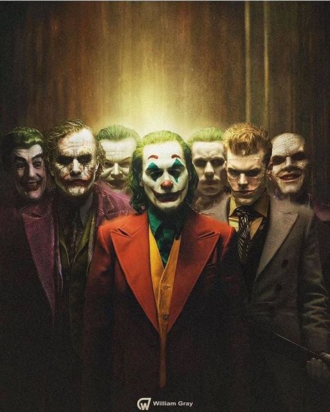 Indieground's 25 Insane Joker Movie Artworks 11 Joker Kunst, Joker Und Harley Quinn, Arkham City Batman, Joker Y Harley Quinn, Gang Family, Joker Movie, Joker Drawings, Joker Comic, Der Joker