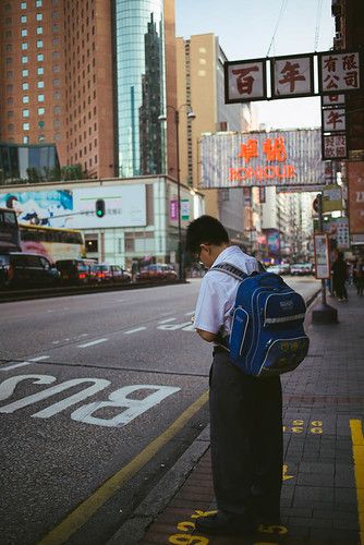 school boy kowloon street | Clem Poitrenaud | Flickr Market Illustration, Chinese Paper, Colonial History, Hong Kong Travel, Modern Chinese, Modern City, Paper Doll, Favorite City, Macau