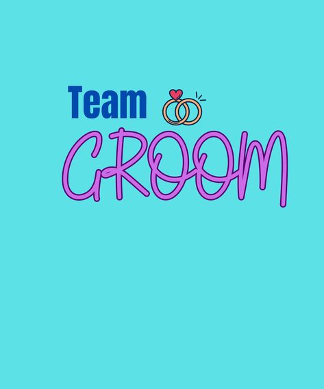 Team Bride, Team Groom, Bride Squad, Groom Squad, Wedding T-shirts, Bridal party shirts, Bachelorette party attire, Groomsmen attire, Wedding apparel, Wedding party outfits, bride, wedding, groom, bride and groom, wedding, bride groom, grooms bride, the bride and groom, grooms girl, to the bride and groom, bridal groom, bride and groom wedding, the groom and the bride, bridal, the bride Unique Logos, Team Groom, Bride Squad, Bachelorette Party Decorations, Team Bride, Bachelorette Parties, Unique Logo, Happy Couple, Bridal Showers