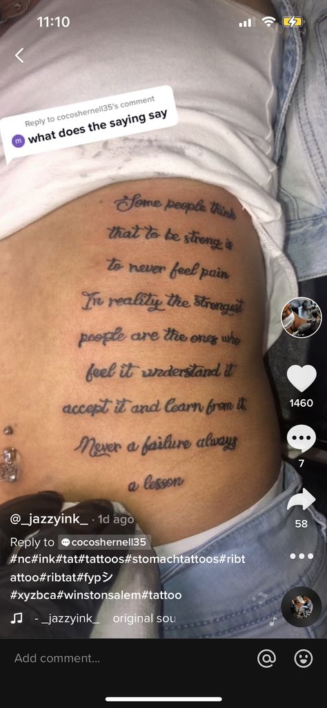 Tattoo Scriptures For Women, Scripture Tattoos Women, Scripture Tattoos, Side Tattoos, Some People, Tattoos For Women, Tattoo Quotes, Tatting, Tattoos