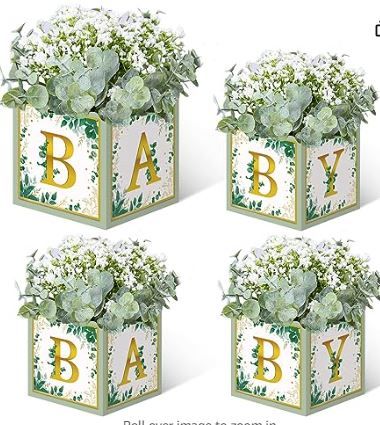 Sage Green Gender Reveal, Green Gender Reveal, Baby Shower Color Themes, Modern Baby Shower Themes, Frog Baby Showers, Sage Green Baby Shower, Baby Lamb Baby Shower, Baby Shower Box, 1st Birthday Girl Decorations