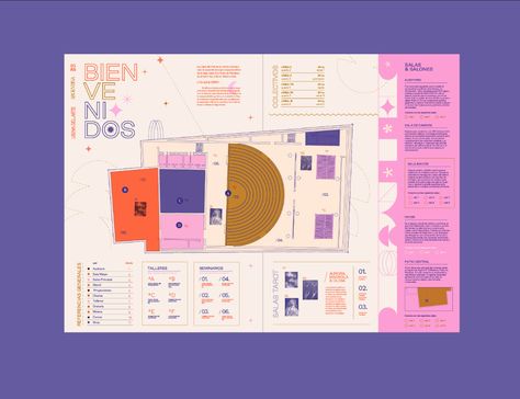 arcanos | festival esotérico on Behance Museum Map Design, Festival Planning, Festival Guide, Directory Design, Leaflet Design, Brochure Layout, Festival Design, Map Design, Project Photo