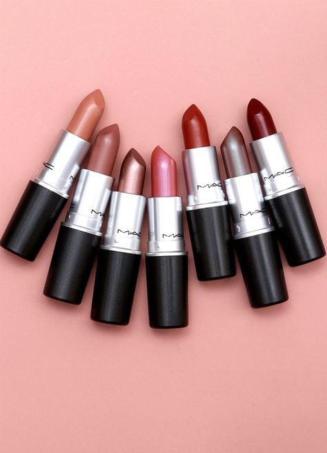 MAC Is Taking Us Waaaay Back With the MAC Throwback Lipsticks - Makeup and Beauty Blog Spanish Fly, Lipstick Photos, Red Lipstick Shades, Apply Lipstick, Lipstick For Dark Skin, Beauty Corner, Makeup And Beauty Blog, Cosmetics Photography, Elf Cosmetics