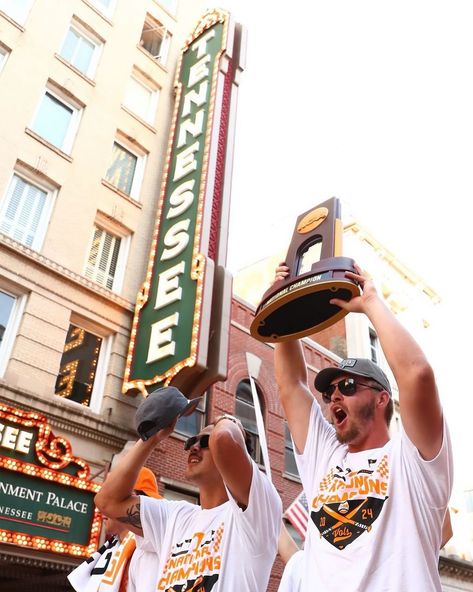 CHAMPIONS // Watching our team win the college World Series was epic. It’s great to be a Tennessee Vol! ⠀⠀⠀⠀⠀⠀⠀⠀⠀ Photo from @vol_sports @vol_baseball ⠀⠀⠀⠀⠀⠀⠀⠀⠀ #Knoxville #Scout #EastTennessee #Sports Tennessee Baseball, College World Series, Go Vols, Knoxville Tennessee, East Tennessee, University Of Tennessee, World Series, Tennessee, University