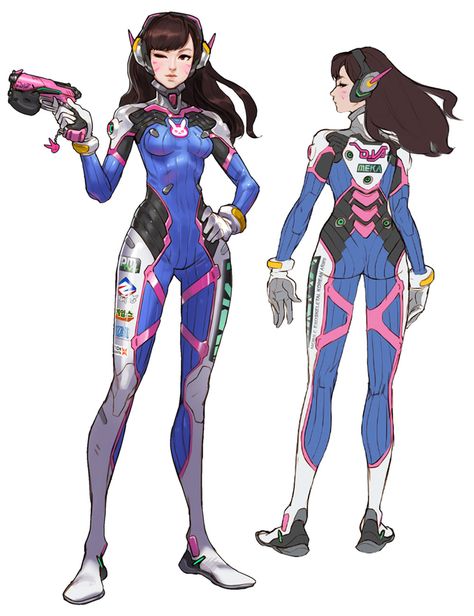 D.va Art, D.va Overwatch, Overwatch Fan Art, Idee Cosplay, Male Character, 5 Anime, Hero Costumes, Arte Fantasy, 영감을 주는 캐릭터