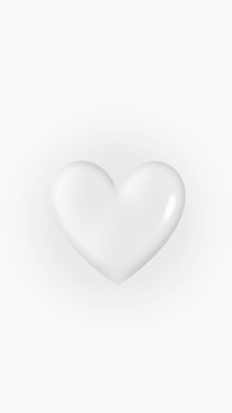 Clear Heart Wallpaper, White Heart Wallpaper Iphone, White Heart Aesthetic, White Lock Screen, White Asthetics Wallpaper, White Heart Wallpaper, White Lockscreen, White Aesthetic Wallpaper, Chris Brown Wallpaper