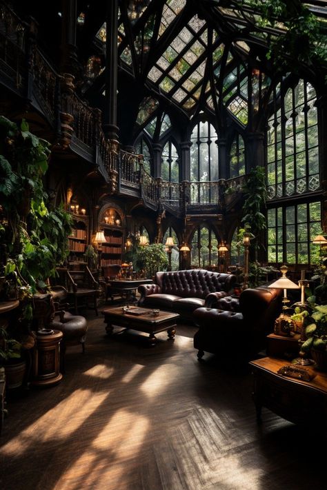 𝒫𝒾𝓃: 𝑔𝑜𝓁𝒹𝓈𝒽𝑜𝓇𝓉𝓎 💌 Casa Fantasy, Fantasy Rooms, Dark Home Decor, Dark Home, Fantasy Homes, Fantasy House, Dream Room Inspiration, Hus Inspiration, Gothic House