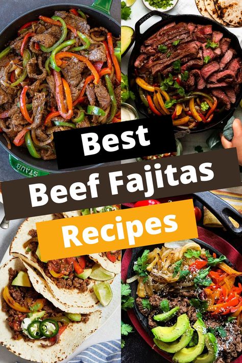 TOP 7 BEEF FAJITA RECIPES FOR FLAVOR Beef Fahijatas Recipe, Fahijatas Recipe, Fajita Recipes, Fajita Sauce, Beef Fajita Recipe, Chicken Florentine Recipe, Mexican Fajitas, Florentines Recipe, Chicken Lettuce Wraps Recipe