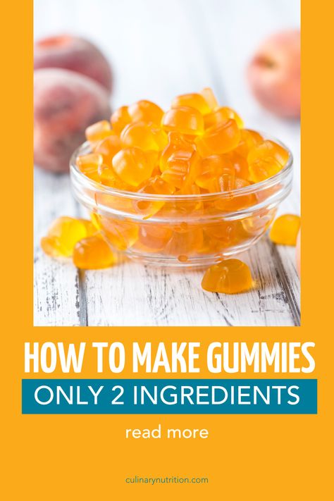 Making Gummies With Gelatin, Turmeric Gummies Recipes, How To Make Gelatin Gummies, How To Make Jelly Sweets, Homemade Collagen Gummies, How To Make Gummies Without Gelatin, Keto Gummies Gelatin Recipes, Orange Gummies Homemade, Diy Gummy Bears Recipes