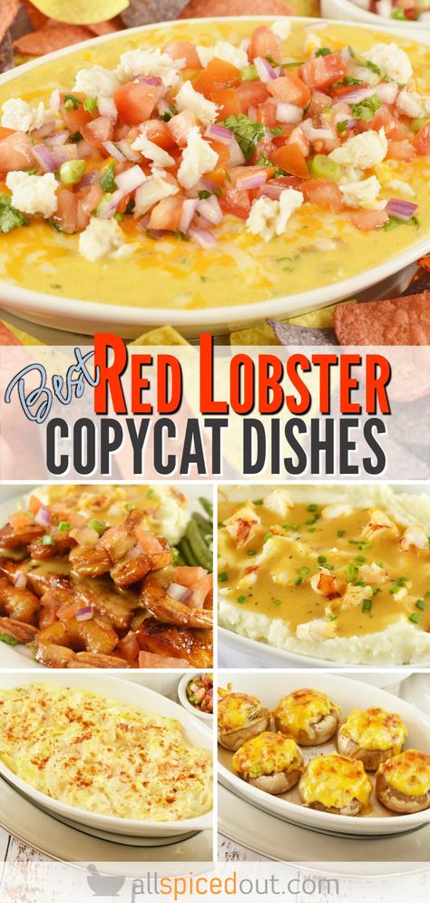 The Best Easy Red Lobster Copycat Recipes - All Spiced Out Red Lobster Lobster Tail Recipes, Copycat Red Lobster Shrimp Linguini Alfredo, Red Lobster Walts Favorite Shrimp Recipe, Red Lobster Mussels Recipe, Red Lobster Lobster Mashed Potatoes, Red Lobster Bar Harbor Bake Recipe, Red Lobster Coleslaw Recipe, Red Lobster Mashed Potatoes, Red Lobster Copycat Recipes