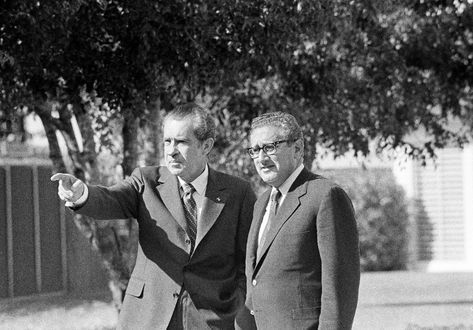 Henry Kissinger and Richard Nixon needed each other. But that didn’t mean they always got along. Nelson Rockefeller, Henry Kissinger, Richard Nixon, California Style, Us History, Foreign Policy, Nixon, Nasa, California