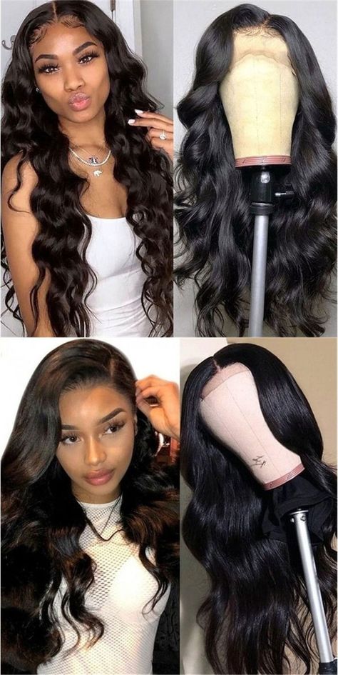 Black Long Curly Wavy Hair Wigs For Women Middle Part Extensions Synthetic Heat Resistant Natural Wig Long Curly Wavy Hair, Curly Wavy Hair, Hair Wigs For Women, Natural Wigs, Wavy Curly Hair, Middle Part, Middle Parts, Wigs For Women, Long Curly