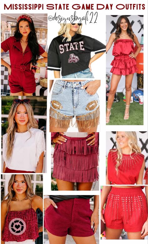 Ms State Game Day Outfit, Maroon Game Day Outfit, Mississippi State Game Day Outfit, Msu Outfit, Alabama Gameday Outfit, College Football Game Outfit, College Gameday Outfits, Hail State, College Gameday