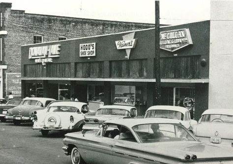 State Street, McComb, MS 1960's Mccomb Mississippi, British Invasion, State Street, Mountain Life, Hiroshima, Vintage Car, Small Town, Vintage Images, Small Towns