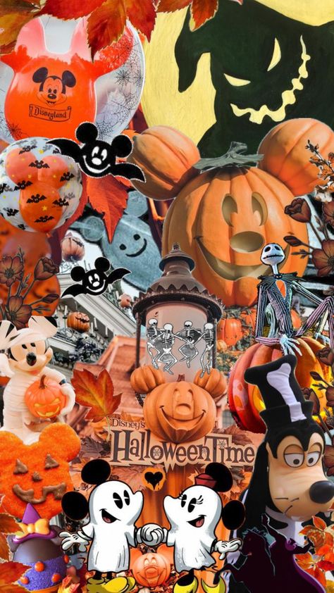 Halloween time at Disneyland 🎃🍂 #halloween #disneyhalloween #halloweenaeshetic #autumn #fall #fallvibes #disneyland Disney Halloween Wallpaper Aesthetic, Disney Halloween Wallpaper, Follow Wallpaper, Halloween Fall Vibes, Adventure Book Scrapbook, Halloween Time At Disneyland, Disney Desserts, Halloween Wallpaper Backgrounds, Halloween Wallpaper Cute