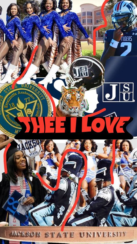 JACKSON STATE UNIVERSITY! #Theeilove #classof2021 #hbcu #swac #tigerpride #plaza #veterans #memorial #stadium #tailgate #yesyesyes Jackson State University, College Visit, Jackson State, Dream College, Veterans Memorial, Education College, Grad School, College Life, Senior Year