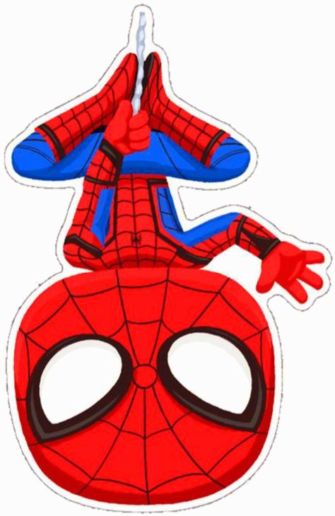 Spiderman Party Ideas, Spiderman Birthday Party Decorations, Spiderman Stickers, Spiderman Decorations, Avengers Theme, Spiderman Face, Spiderman Cartoon, Spiderman Theme, Spiderman Birthday Party