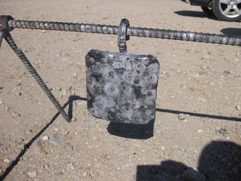 A friend has made a couple of steel targets for us to shoot, and we've enjoyed the experience immensely. He asked if I had any ideas on how to improve upon his design, and I really don't. So, I'm asking for any designs that others have tried to good effect. Here's a picture of what we have... Shooting Target Ideas, Metal Shooting Targets, Diy Archery Target, Outdoor Shooting Range, Shooting House, Steel Shooting Targets, Bow Target, Metal Targets, Shooting Target