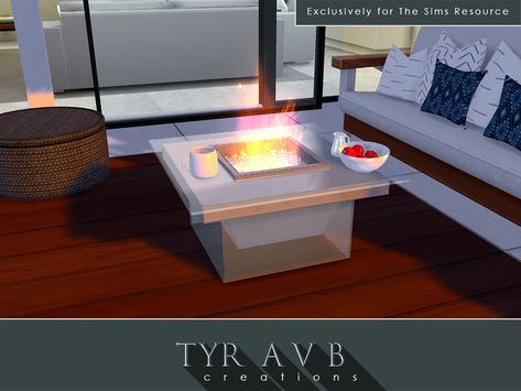 TyrAVB's Modern Glass Fire Pit Mercury Glass Vase, Outdoor Fire Table, Modern Fire Pit, Glass Fire Pit, Acrylic Coffee Table, Garden Deck, Balcony Patio, Fire Pit Bowl, Warm Drinks