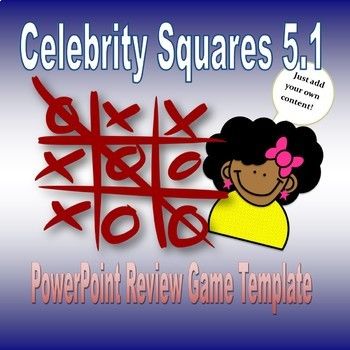 Turn up the fun for your next review with this nine question review PowerPoint template. Just add the questions from your content in Math, Science, Social Studies, Language Arts, or Special Areas. Your students will love this updated Hollywood Squares game with celebrities like Usher Hollywood Squares Game, Quiz Powerpoint Template, Math Quiz Challenges, Muslim Kids Activities, Elderly Activities, Math Boards, Gaming Station, Muslim Kids, Middle School Student