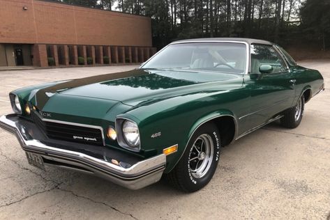 1973 Buick Century Gran Sport - 455/auto Vinyl Roofing, Buick Skylark, Buick Century, Classic Cars Muscle, Classic Cars Online, Black Vinyl, Buick, Muscle Cars, Bat