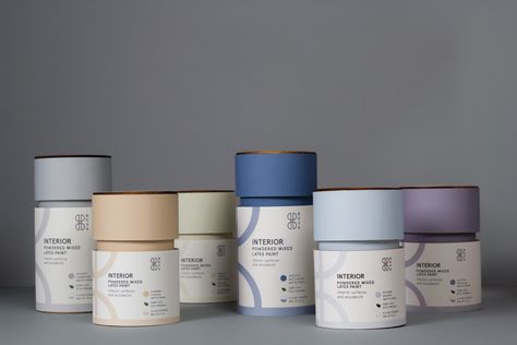 Paint Packaging Design, Superfood Packaging, Paint Branding, Paint Packaging, Powder Packaging, School Academy, Supplements Packaging, Skincare Branding, Cmf Design